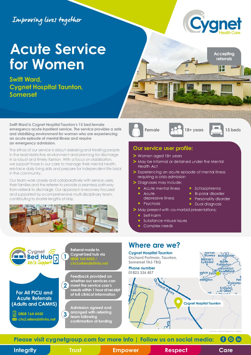 Download the Swift Ward Flyer PDF