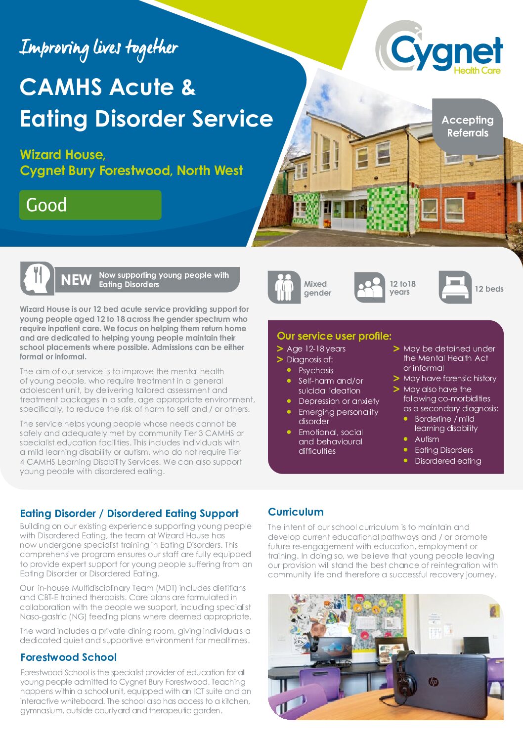 Download the Wizard House flyer PDF