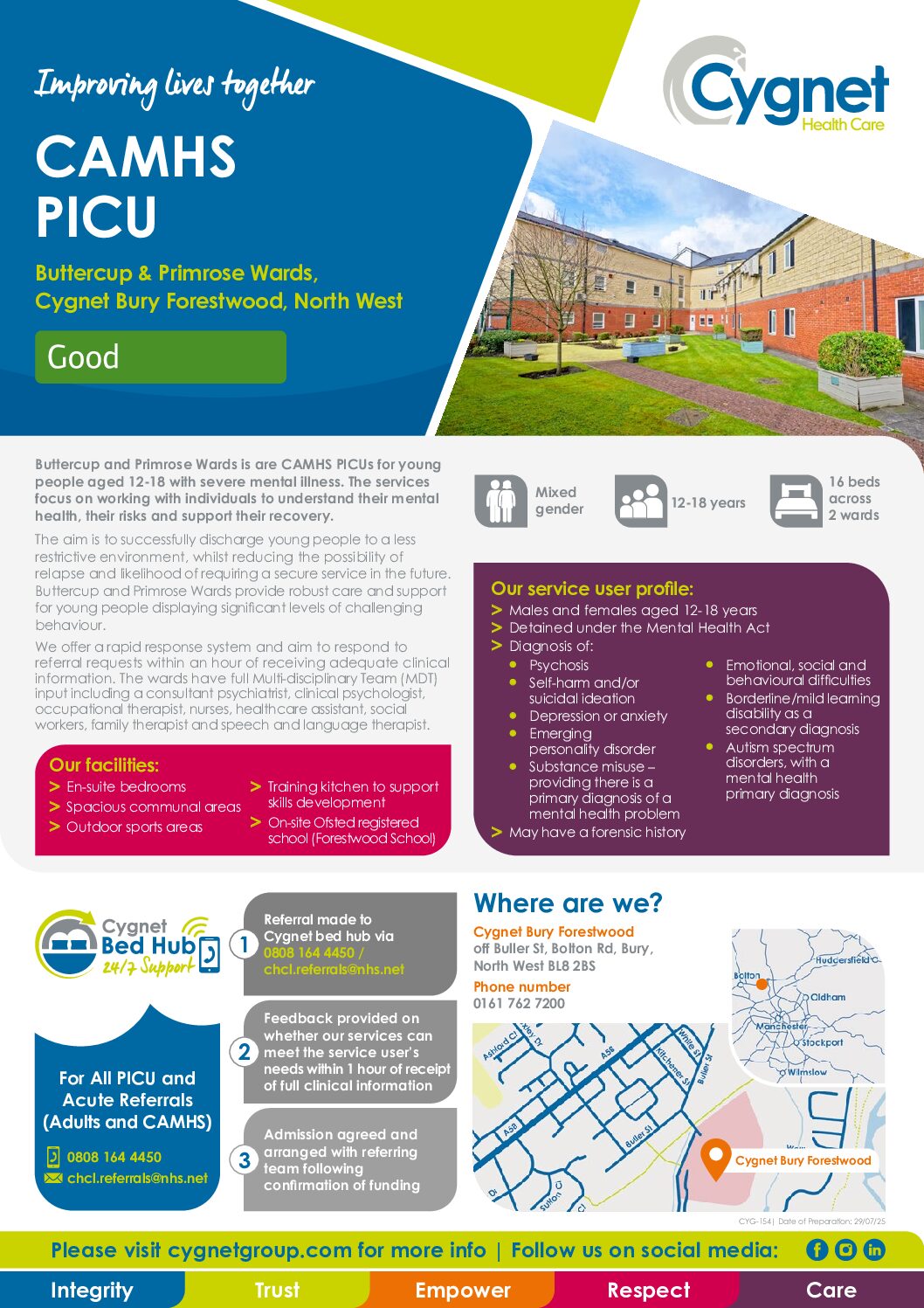 Download the Buttercup Ward Flyer PDF