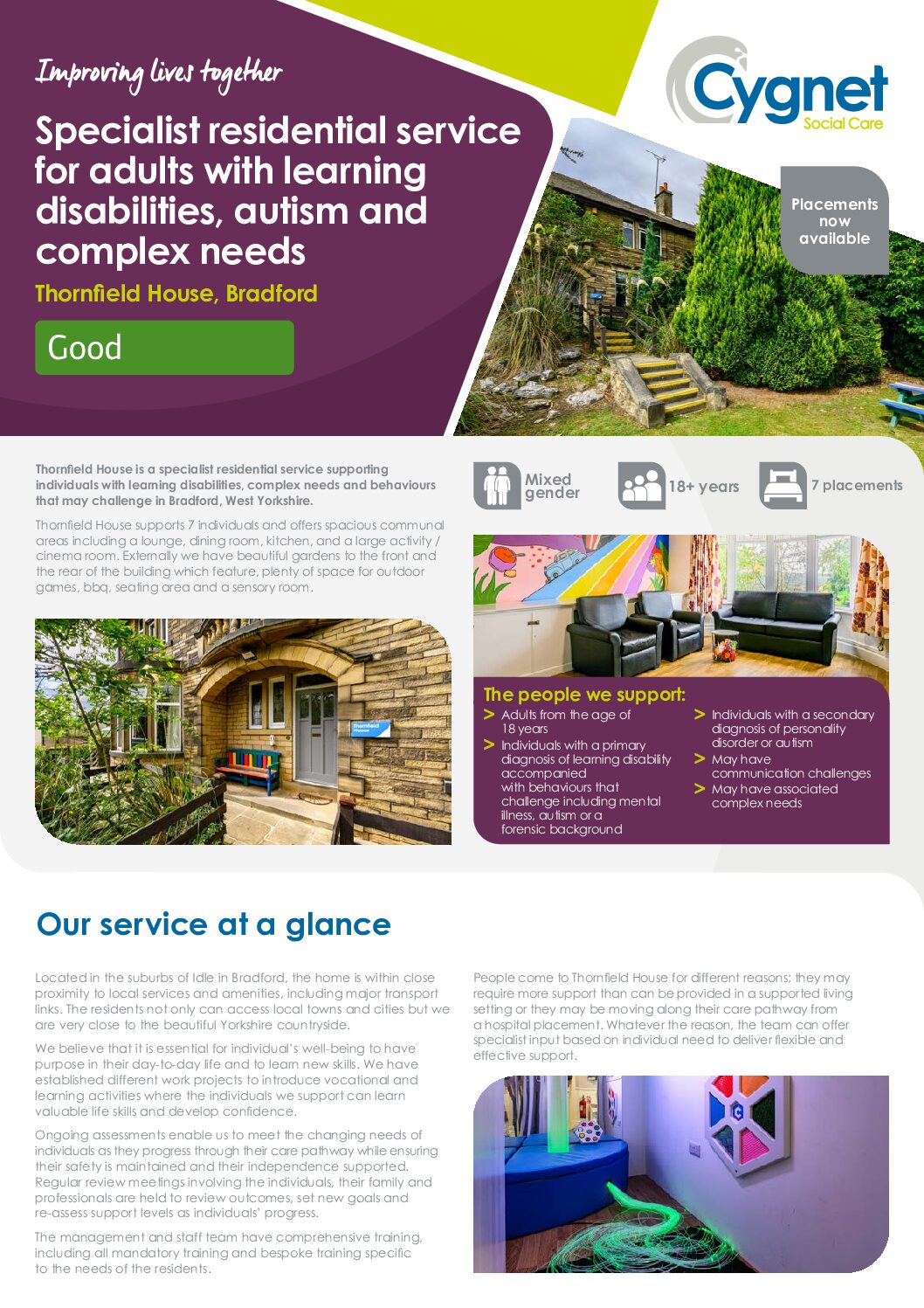 Download the Thornfield House flyer PDF
