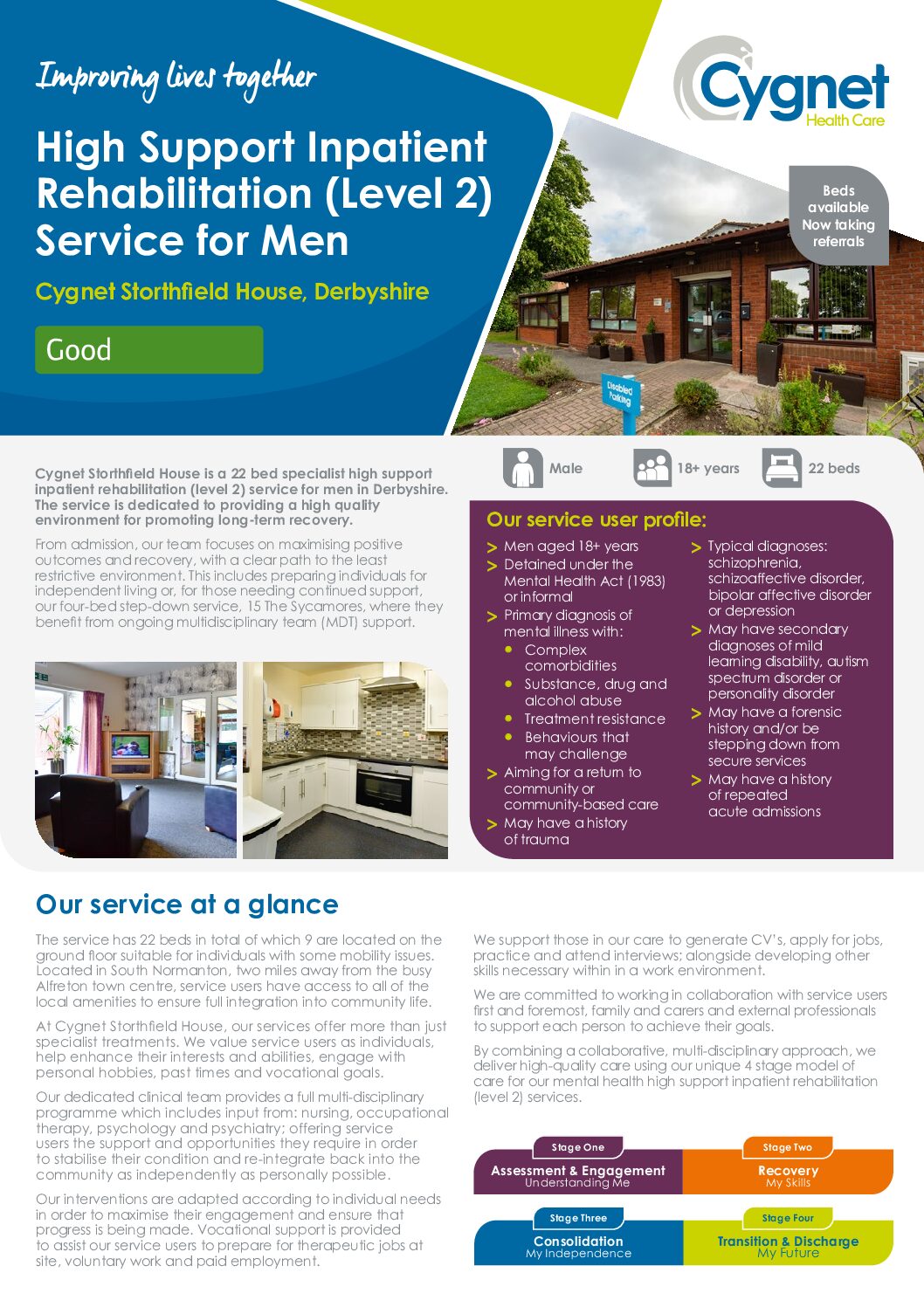 Download the Cygnet Storthfield House flyer PDF