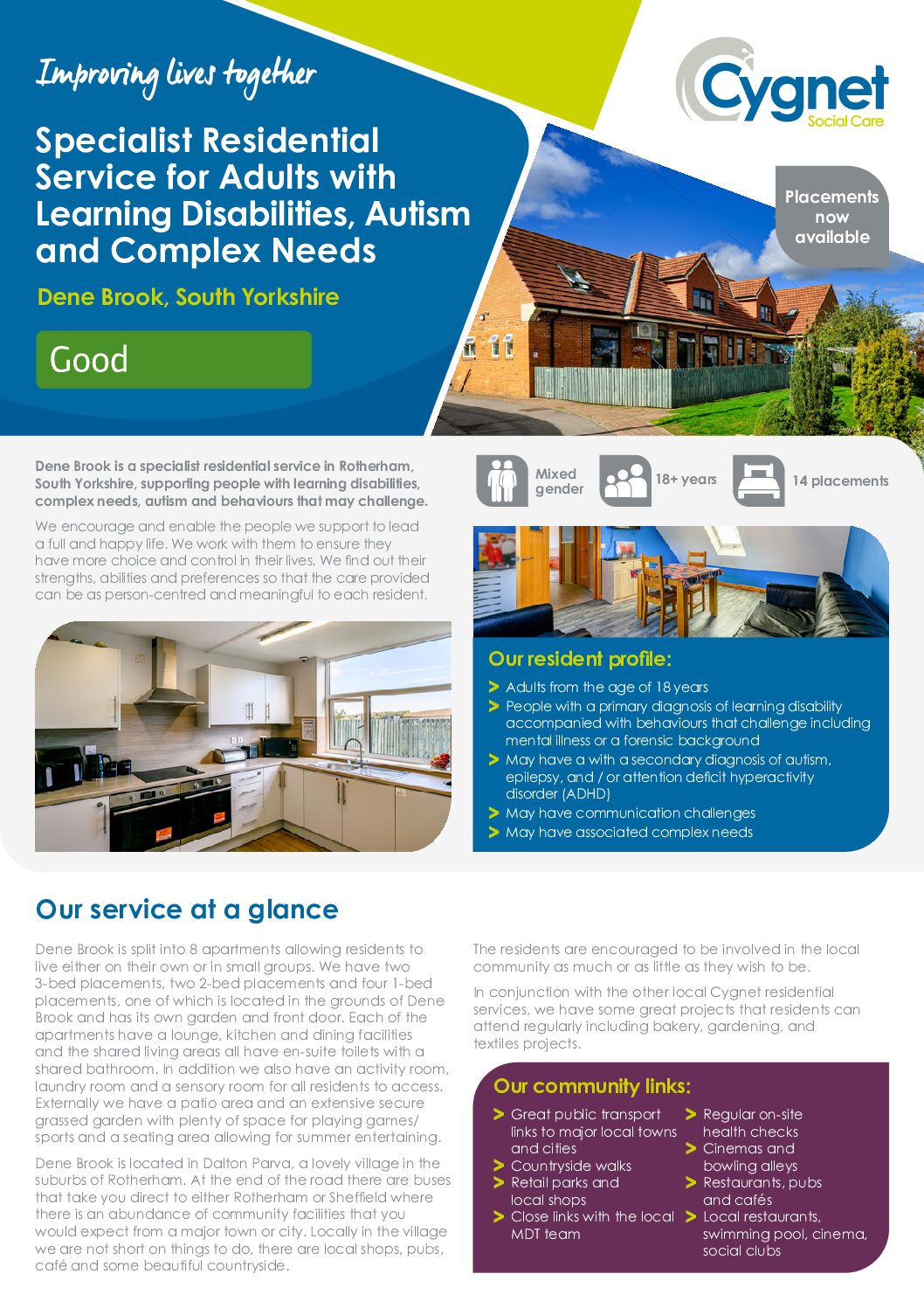 Download the Dene Brook flyer PDF