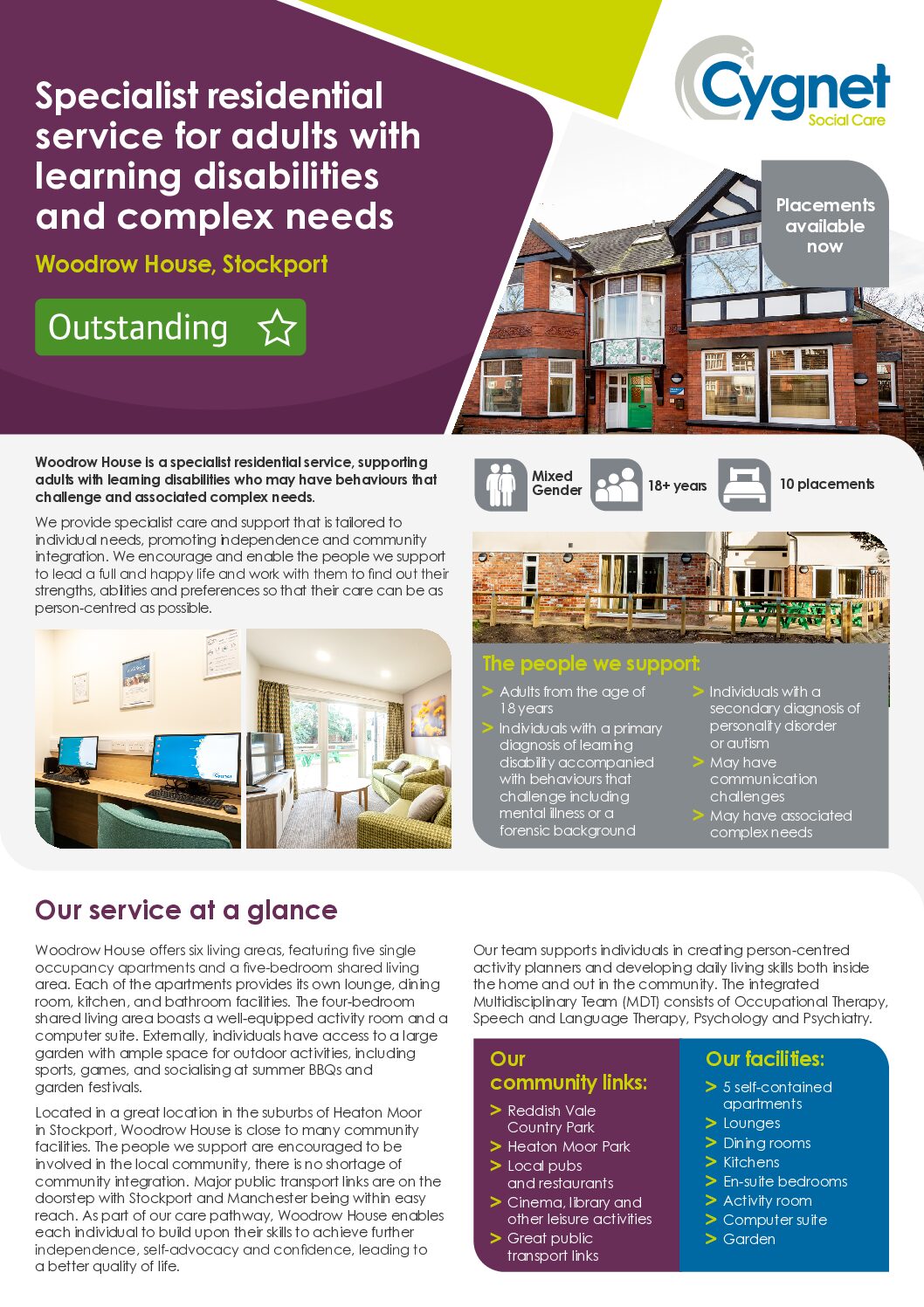 Download the Woodrow House flyer PDF