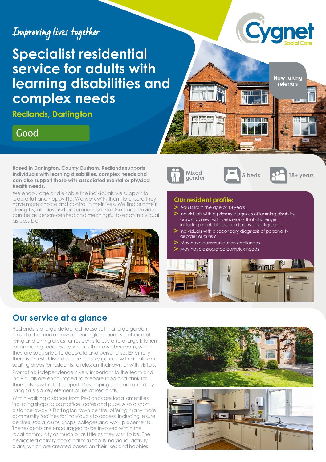 Download the Redlands flyer PDF