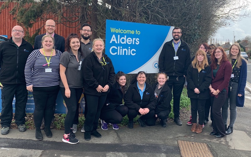 The team at Cygnet Alders Clinic