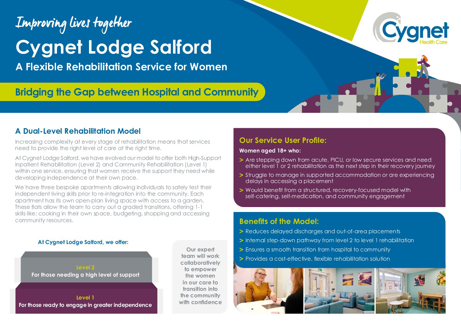 Download the Cygnet Lodge Salford Dual-Model Flyer PDF