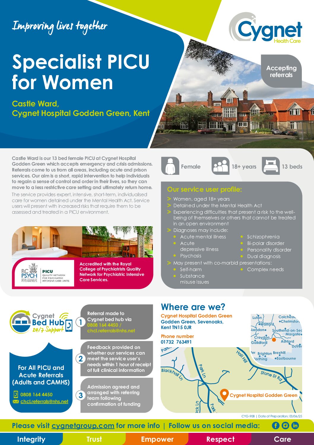 Download the Castle Ward Flyer PDF