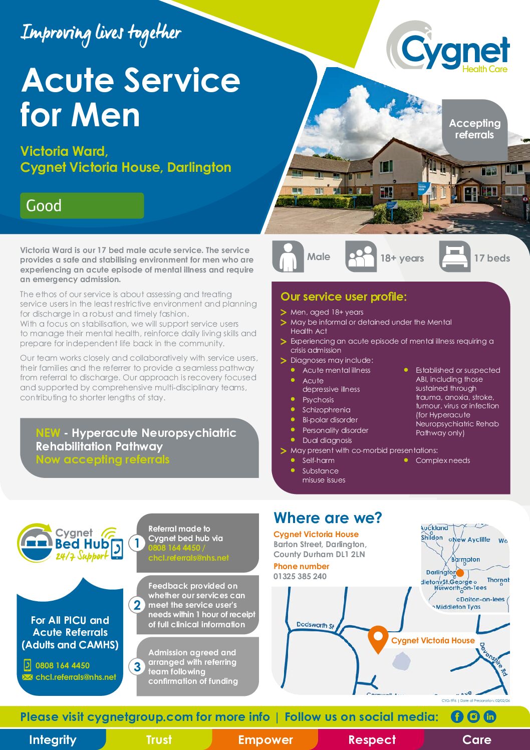 Download the Victoria Ward flyer PDF