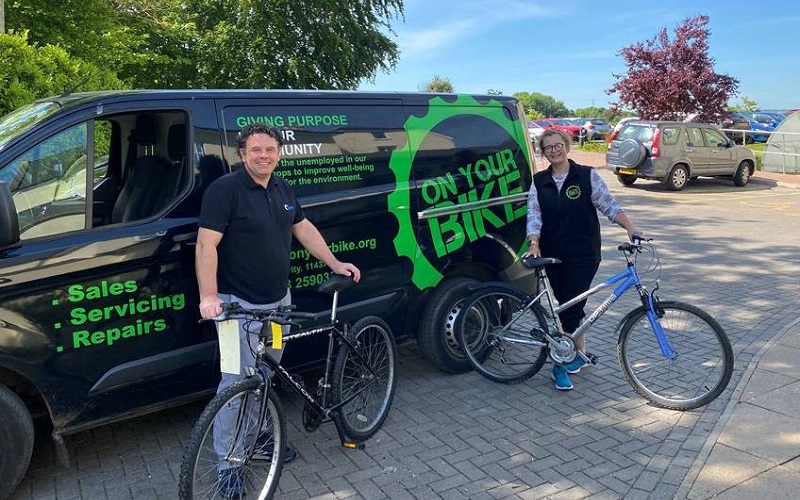 Share your bike on sale