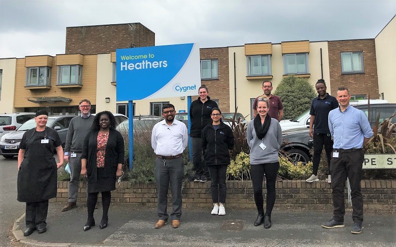 Members of the Cygnet Heathers team