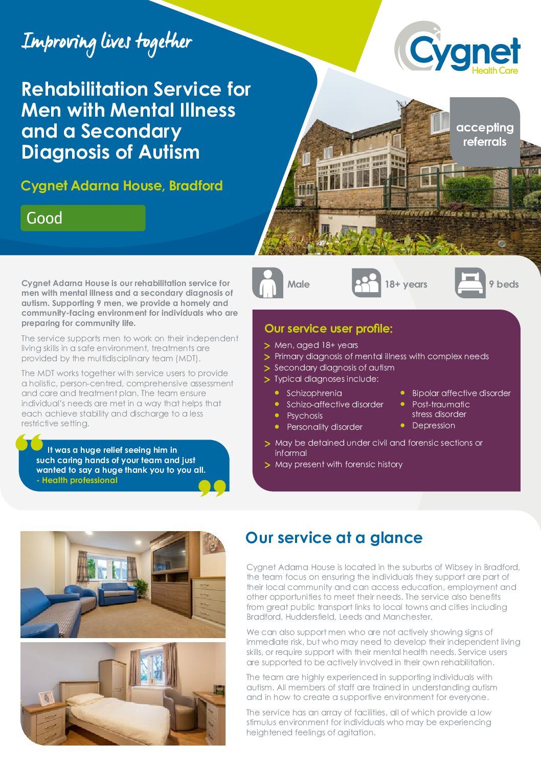 Download the Cygnet Adarna House flyer PDF