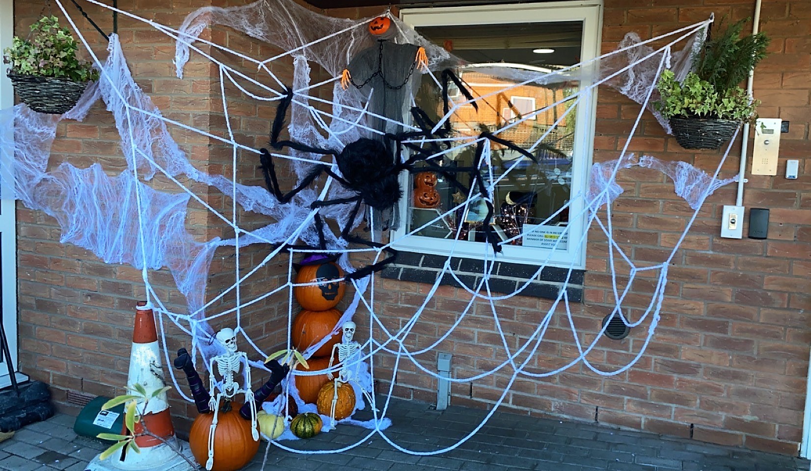 Halloween preparations at Aspen Clinic