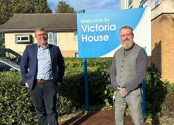 Peter Gibson MP and Paul Jones, Hospital Manager of Cygnet Victoria House