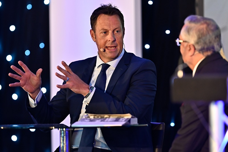 Marcus Trescothick in conversation with Lord Patel of Bradford