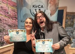 Natasha and Joseph at the Kirklees awards