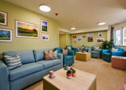 Refurbished lounge at Cygnet Wallace Hospital