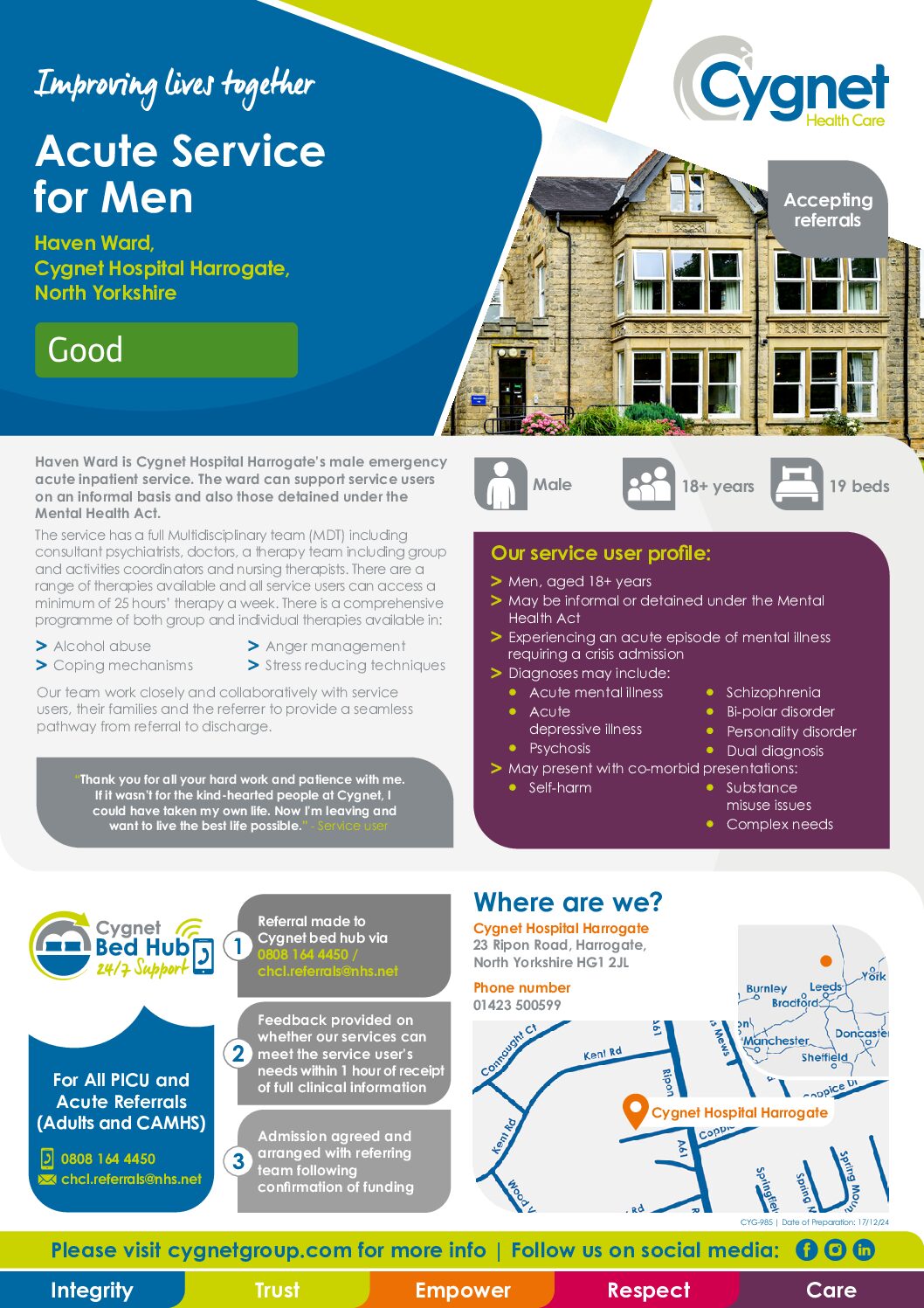 Download the Haven Ward Flyer PDF