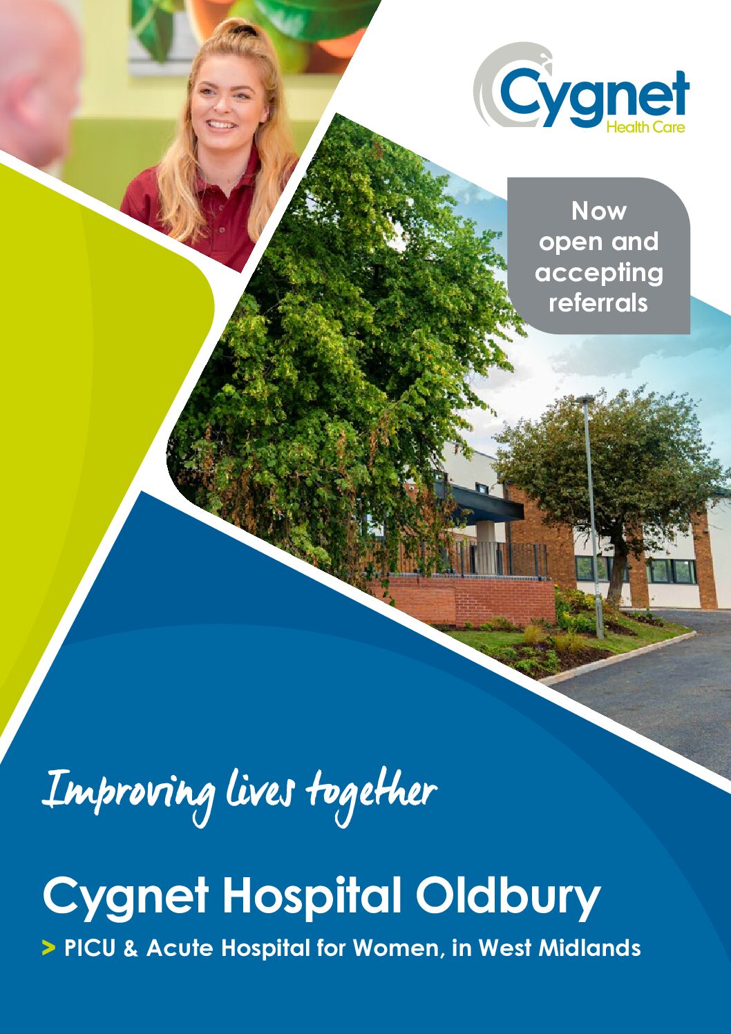 Download the Cygnet Hospital Oldbury flyer PDF