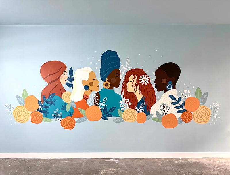 kenney house mural