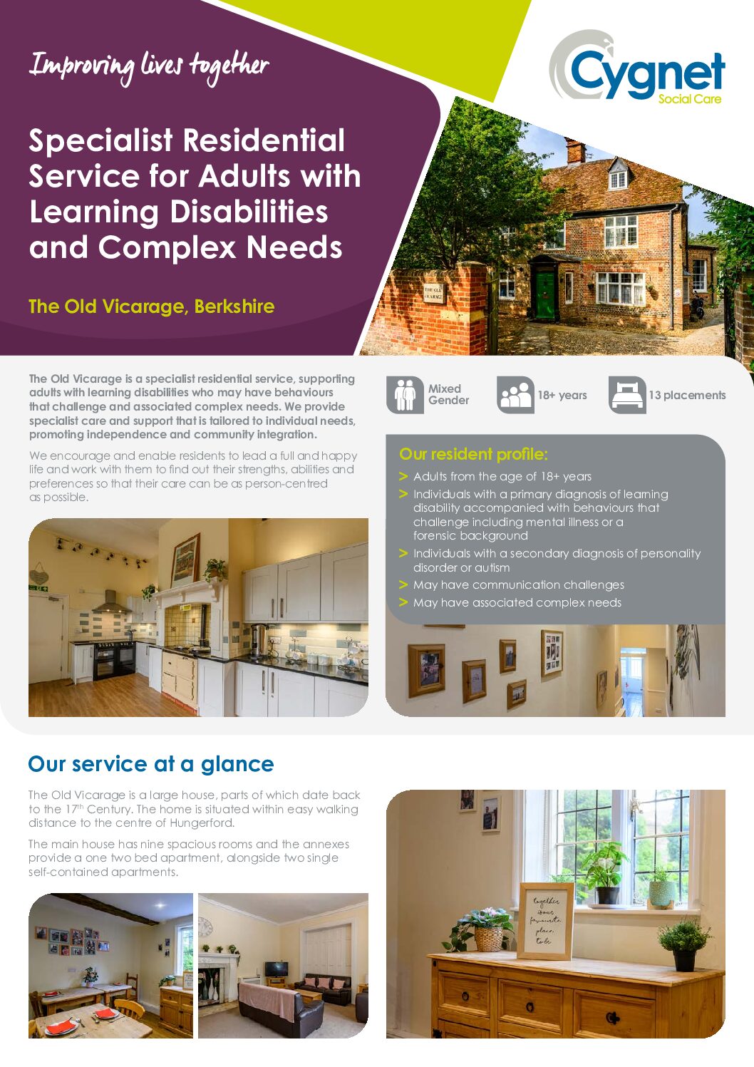 Download The Old Vicarage flyer PDF