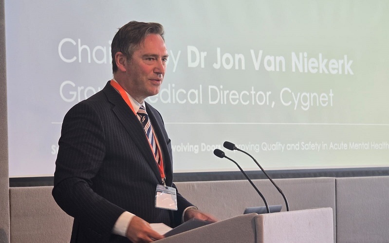 Dr Jon Van Niekerk, Cygnet’s Group Medical Director