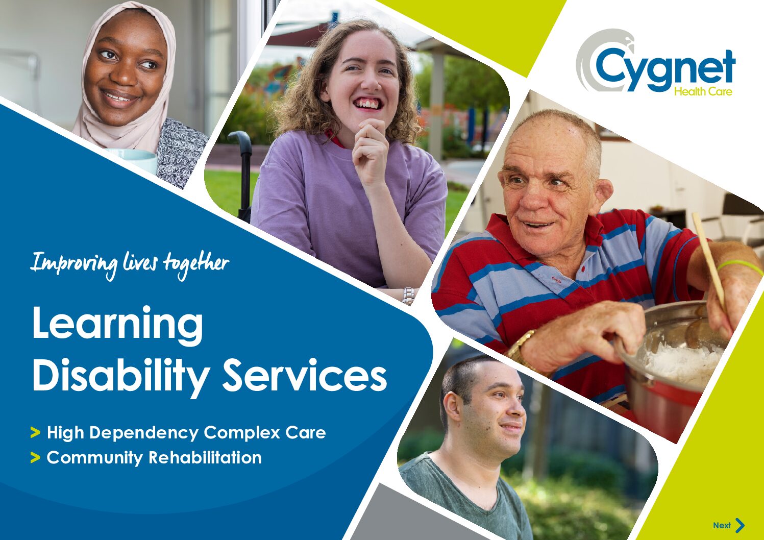 Download our Learning Disability services brochure PDF