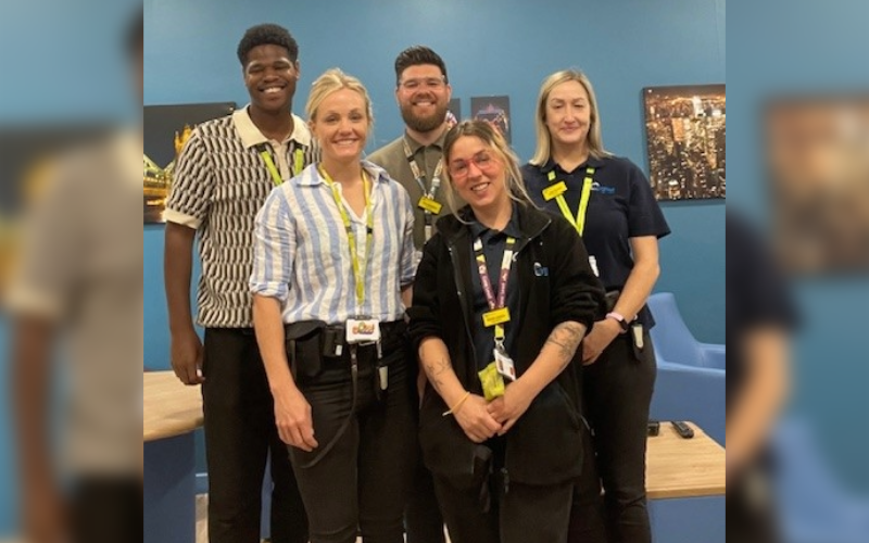 The Litchurch team at Cygnet Hospital Derby