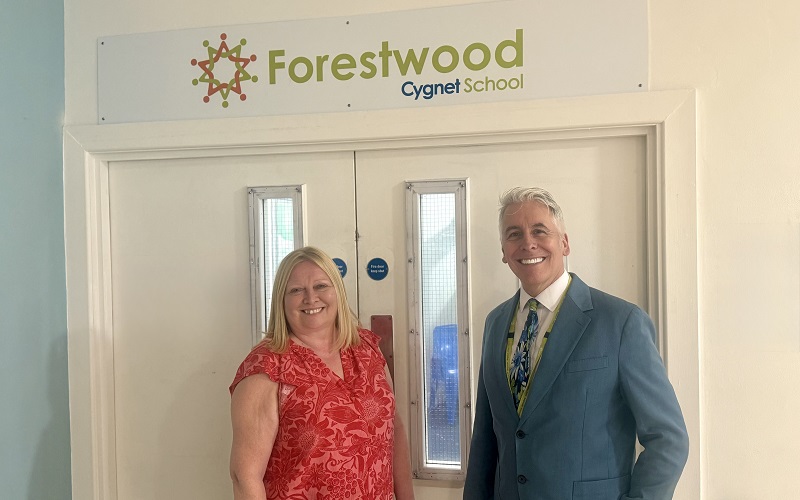 Rachel Rix, our new Head of Education, and Stephen Firn, CEO of Healthcare