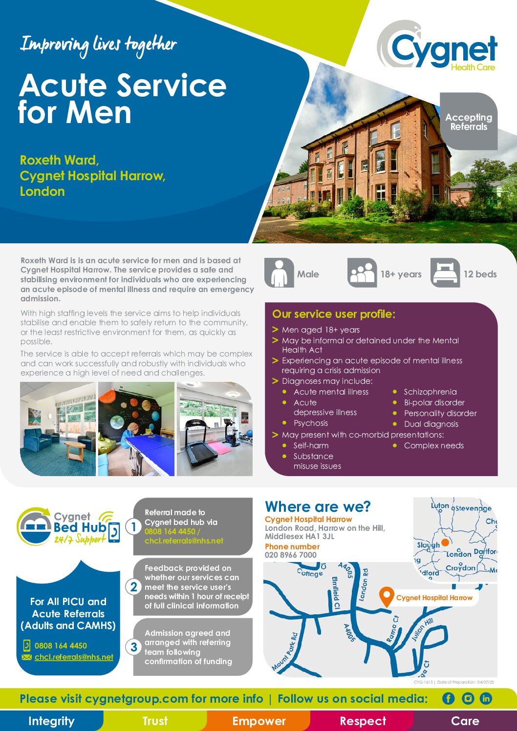 Download the Roxeth Ward flyer PDF