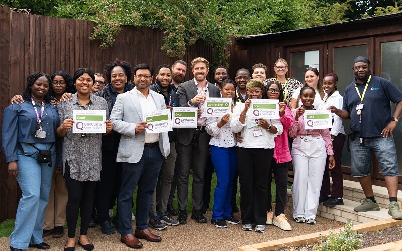 The team at Cygnet Lodge Lewisham