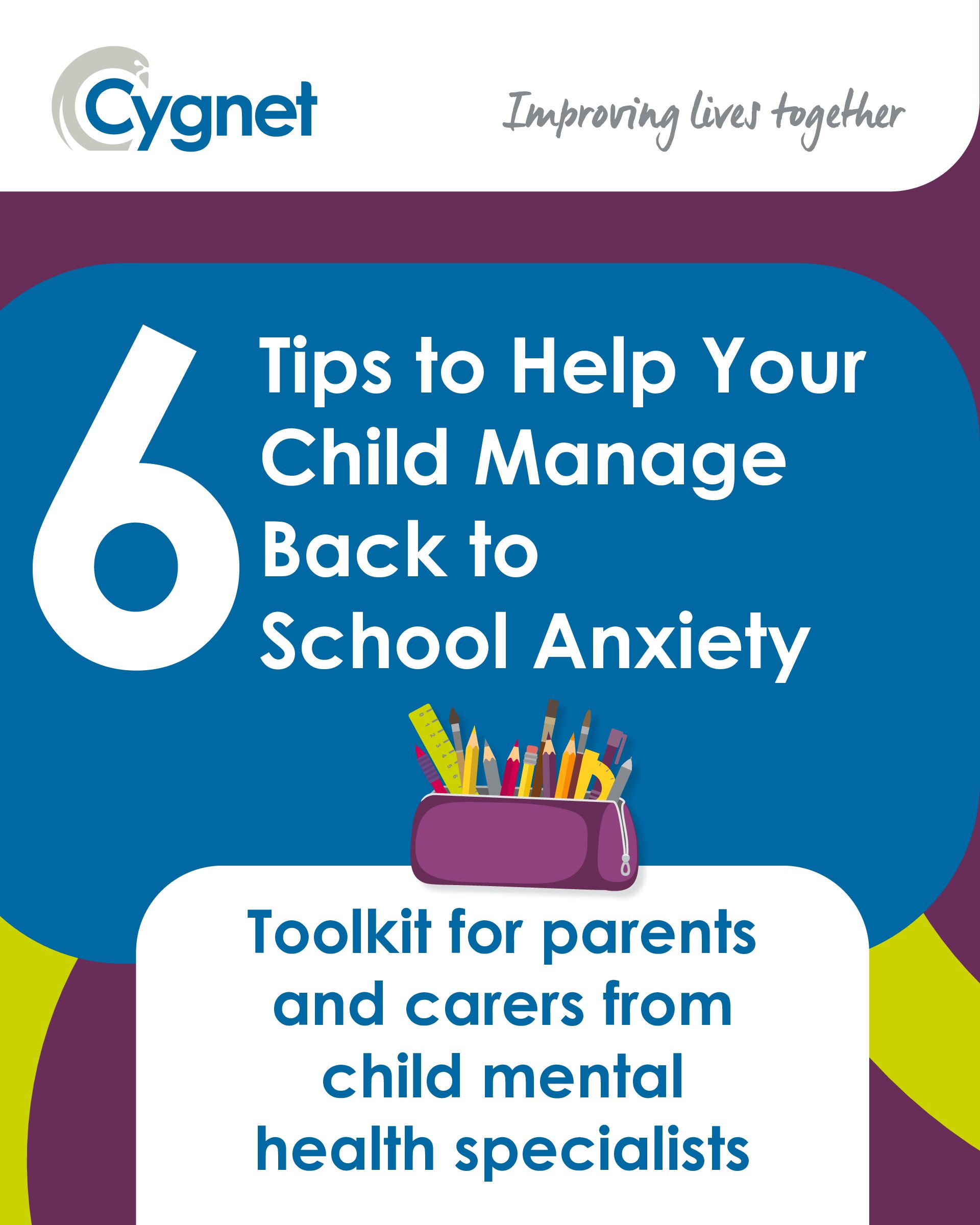 Download the Parents and Carers’ guide for Back to School Anxiety PDF