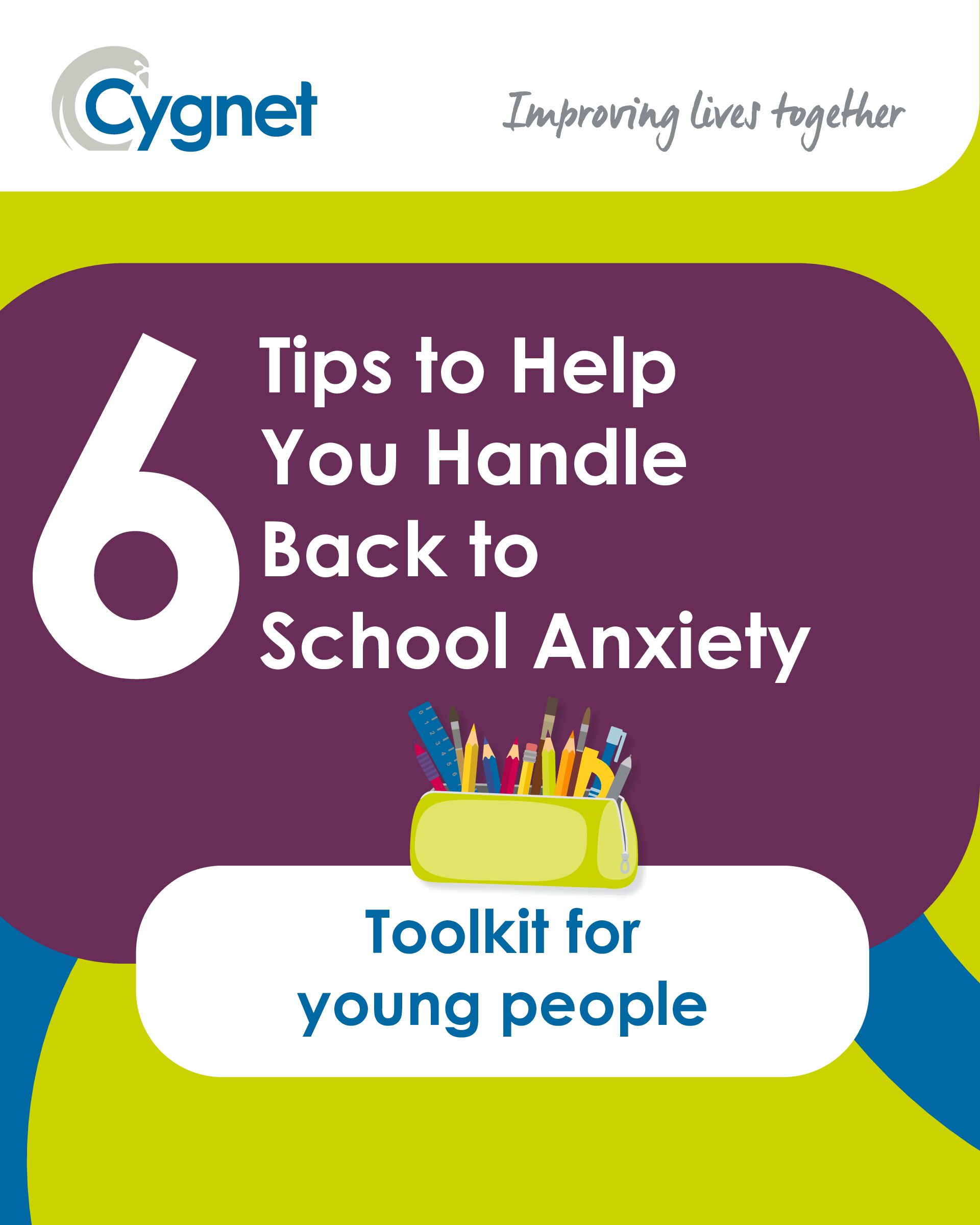 Download the Young People’s guide for Back to School Anxiety PDF
