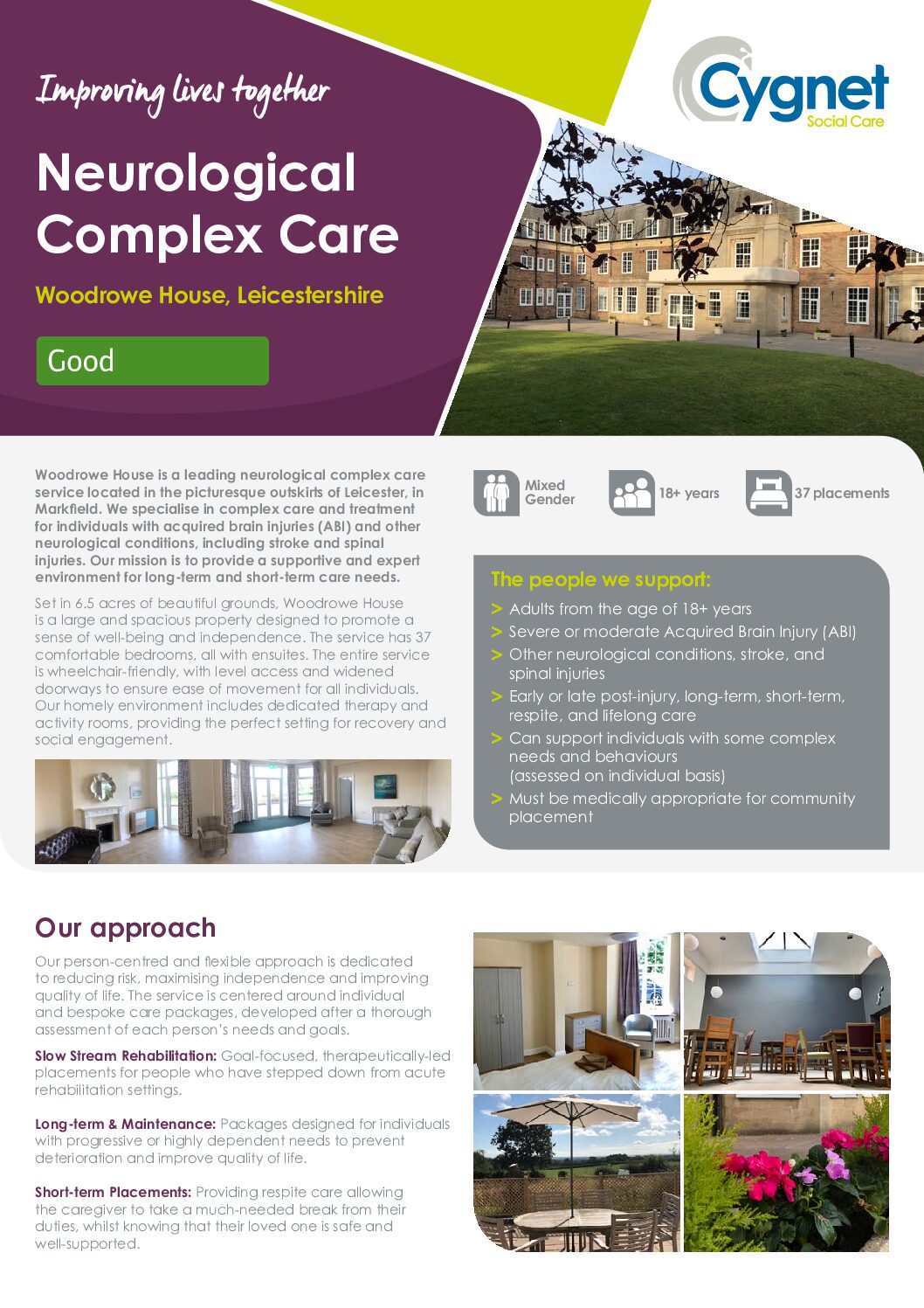 Download the Woodrowe House flyer PDF