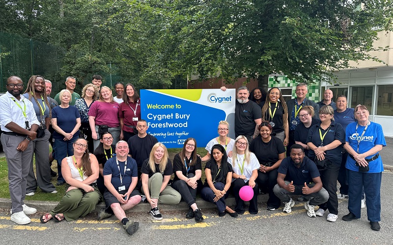 The Cygnet Bury Forestwood team