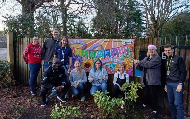 Members of the Amberwood Lodge team