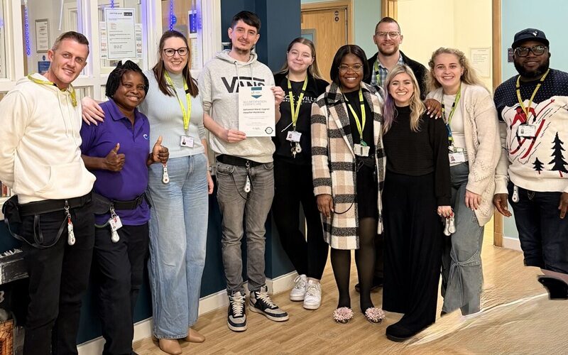 Members of the team from Cygnet Hospital Maidstone