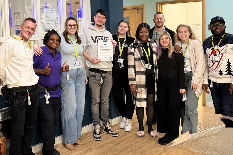 Members of the team from Cygnet Hospital Maidstone