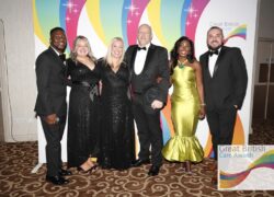 The Oaklands team at the Great British Care Awards