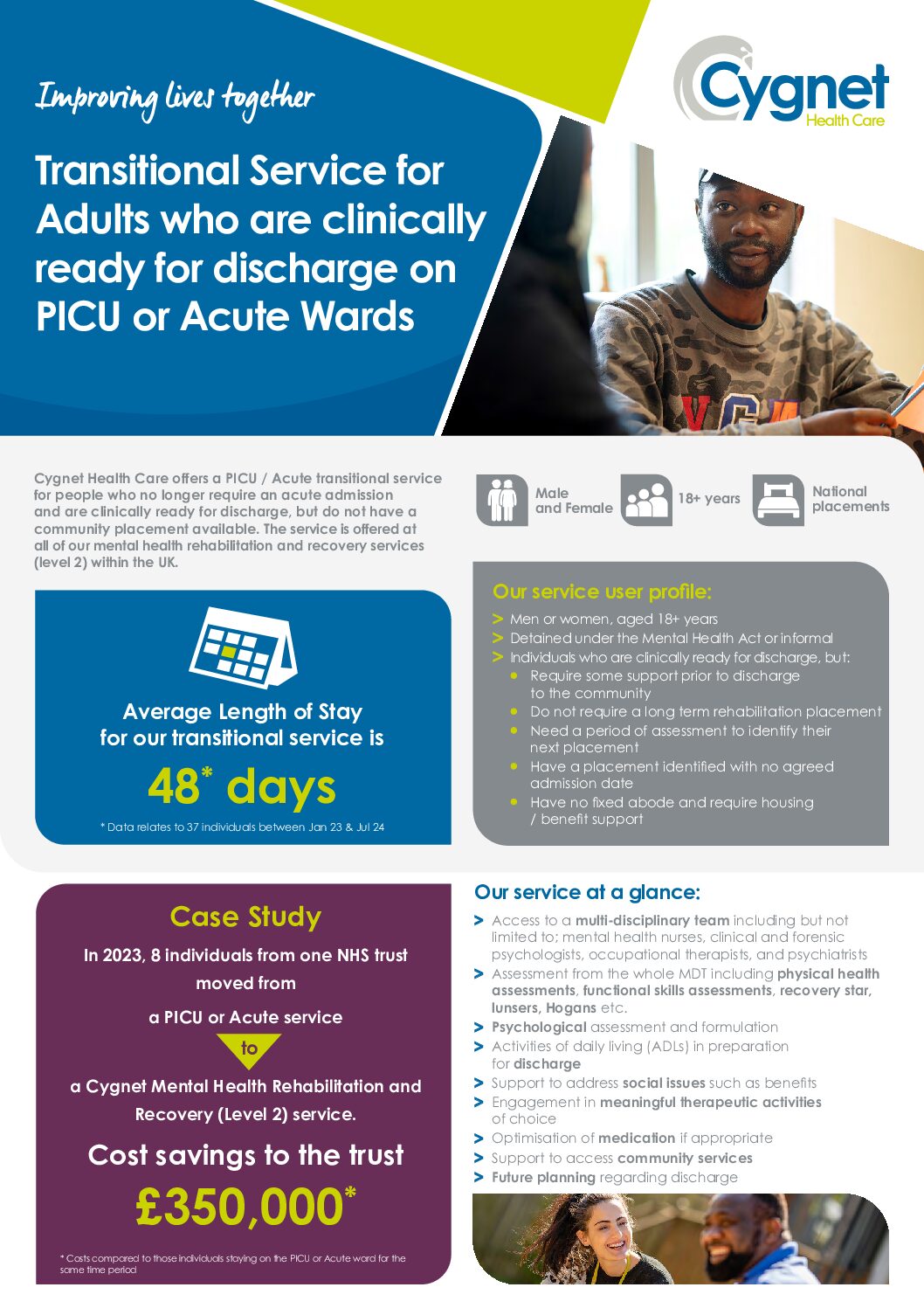 Download PICU / Acute Transitional Service (D2A) Brochure PDF