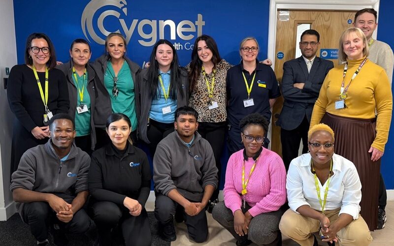 The Cygnet Paddocks team following their CQC result