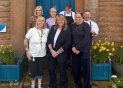 Trinity House team celebrate Care Inspectorate report