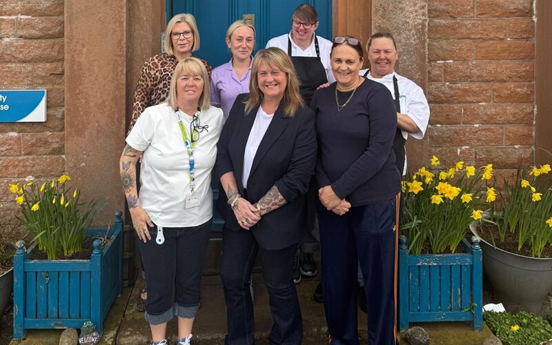 Trinity House team celebrate Care Inspectorate report