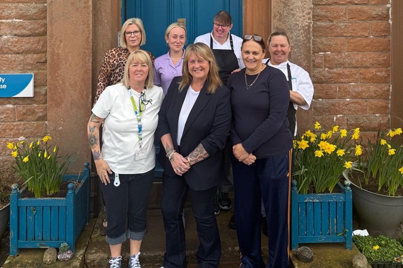 Trinity House team celebrate Care Inspectorate report