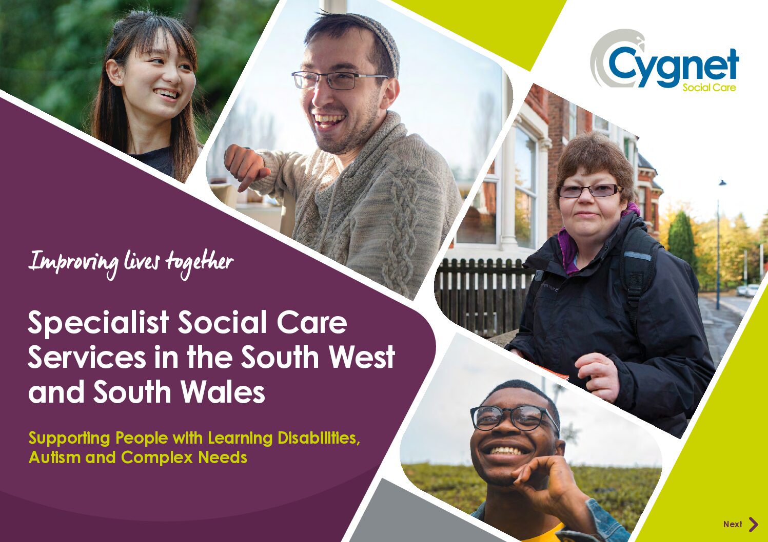 Download our South West England and South Wales Social Care Services Brochure PDF