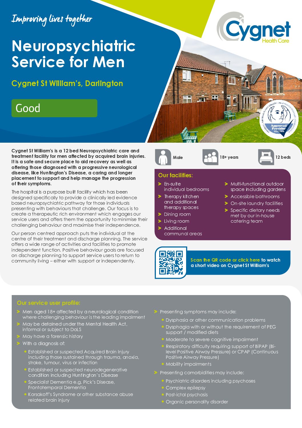 Download the Cygnet St William’s Flyer PDF