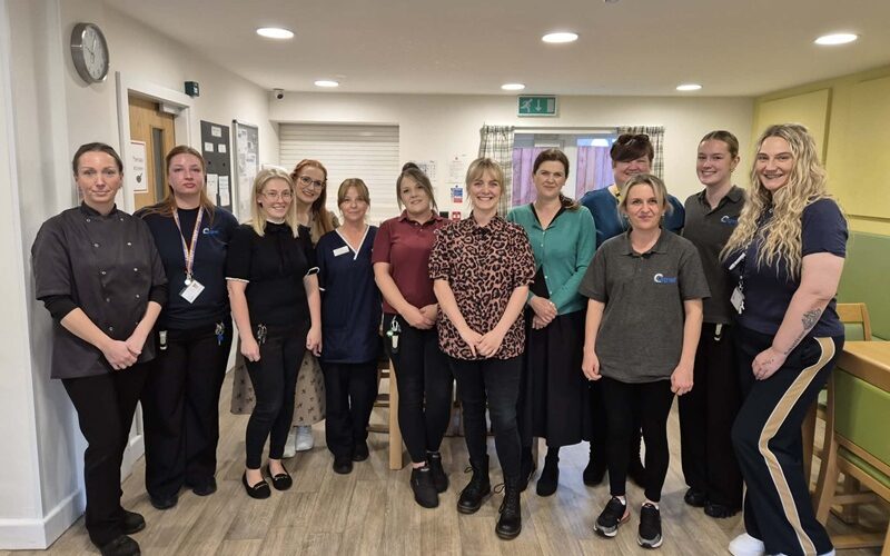 Members of the team at Cygnet St William's