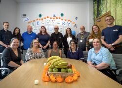 Members of the Spencer Ward and Recovery College team