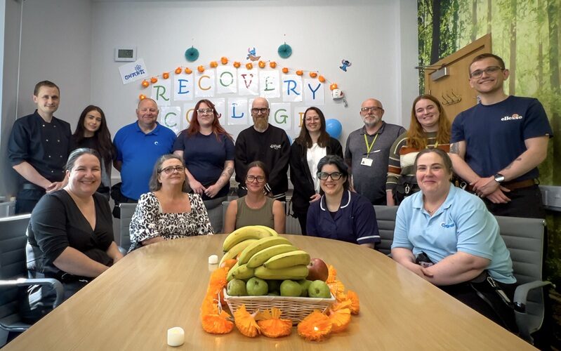 Members of the Spencer Ward and Recovery College team
