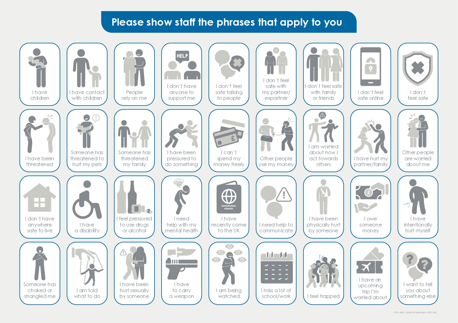 Download our Safeguarding Safety Exploration Tool Visual Aid PDF