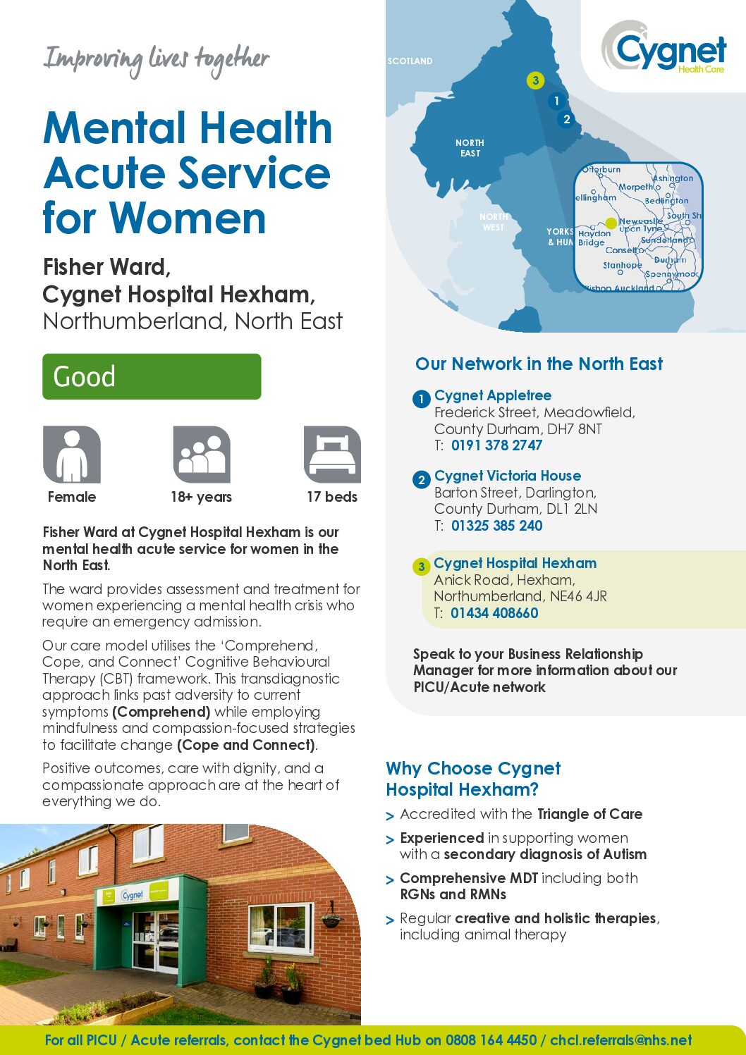 Download the Fisher Ward flyer PDF